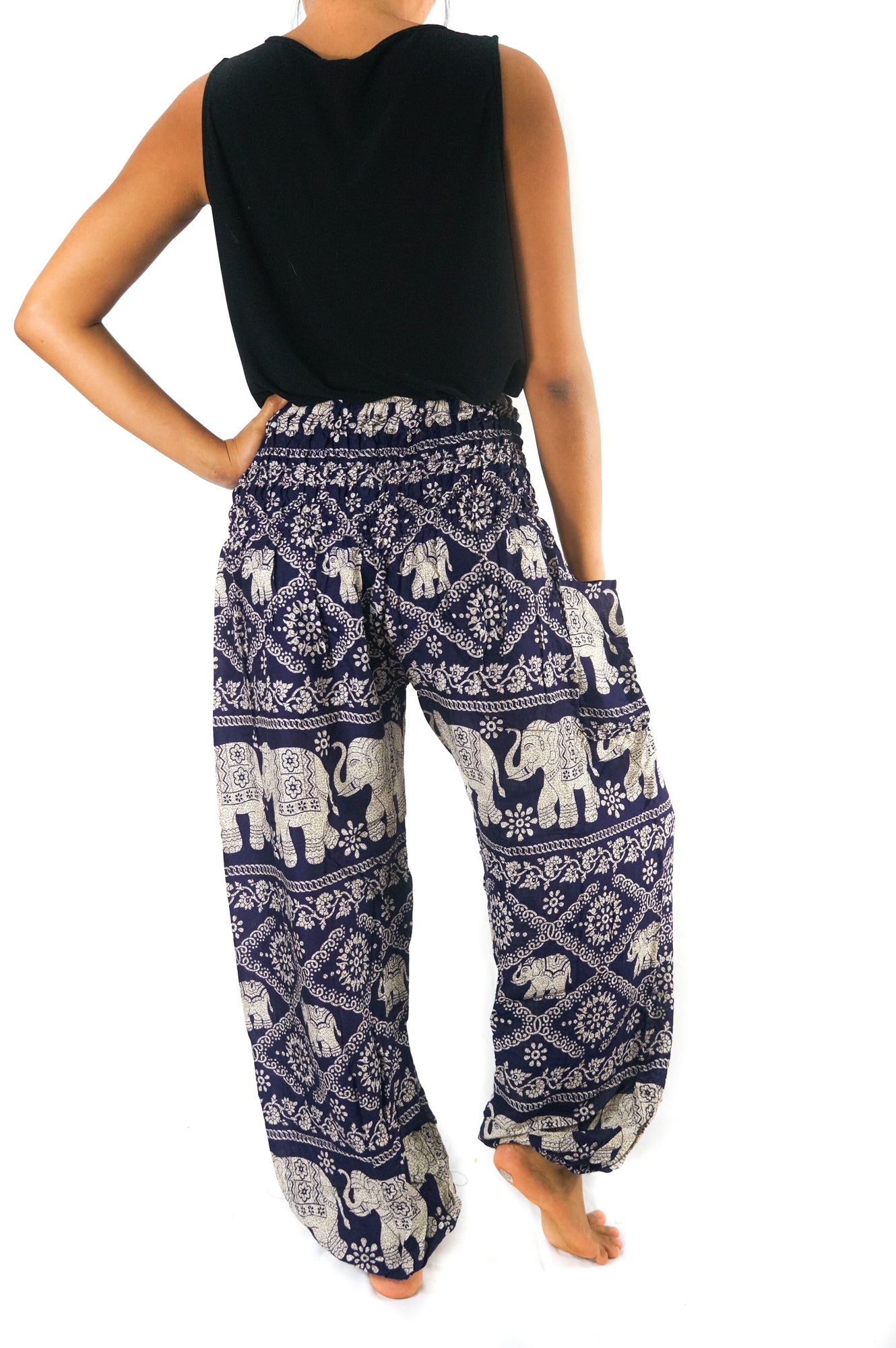 Purple Elephant Pants