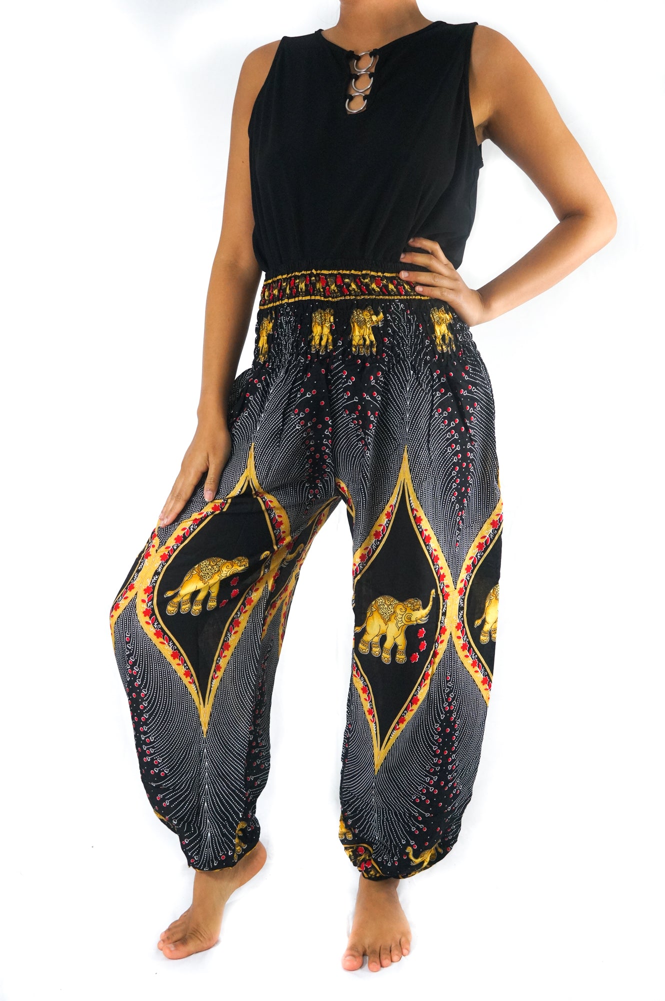 Black Elephant Pants