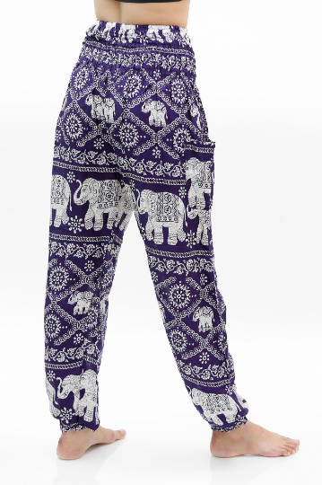 Purple Elephant Pants