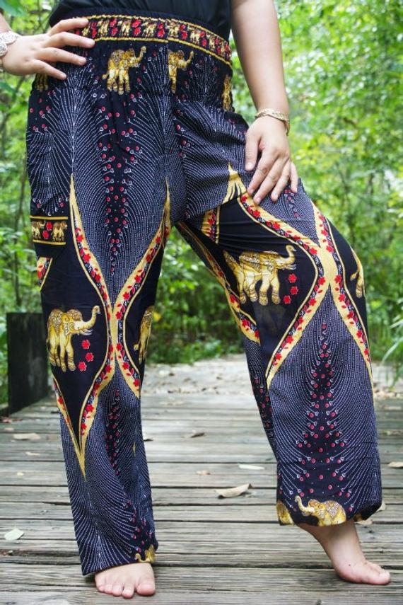 Black Elephant Pants