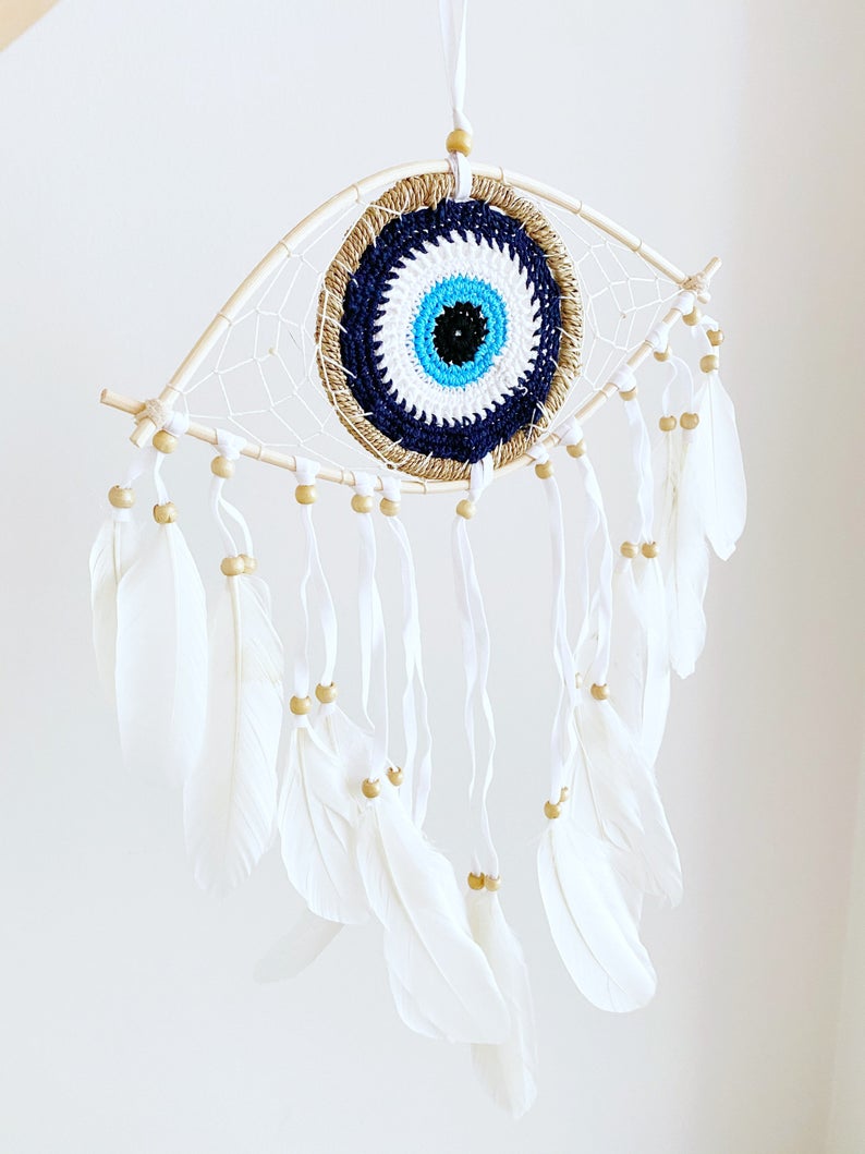Handmade Evil Eye Dream Catcher