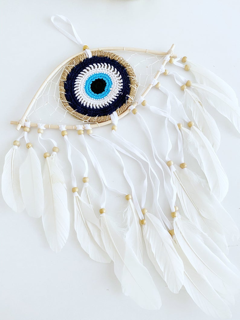 Handmade Evil Eye Dream Catcher