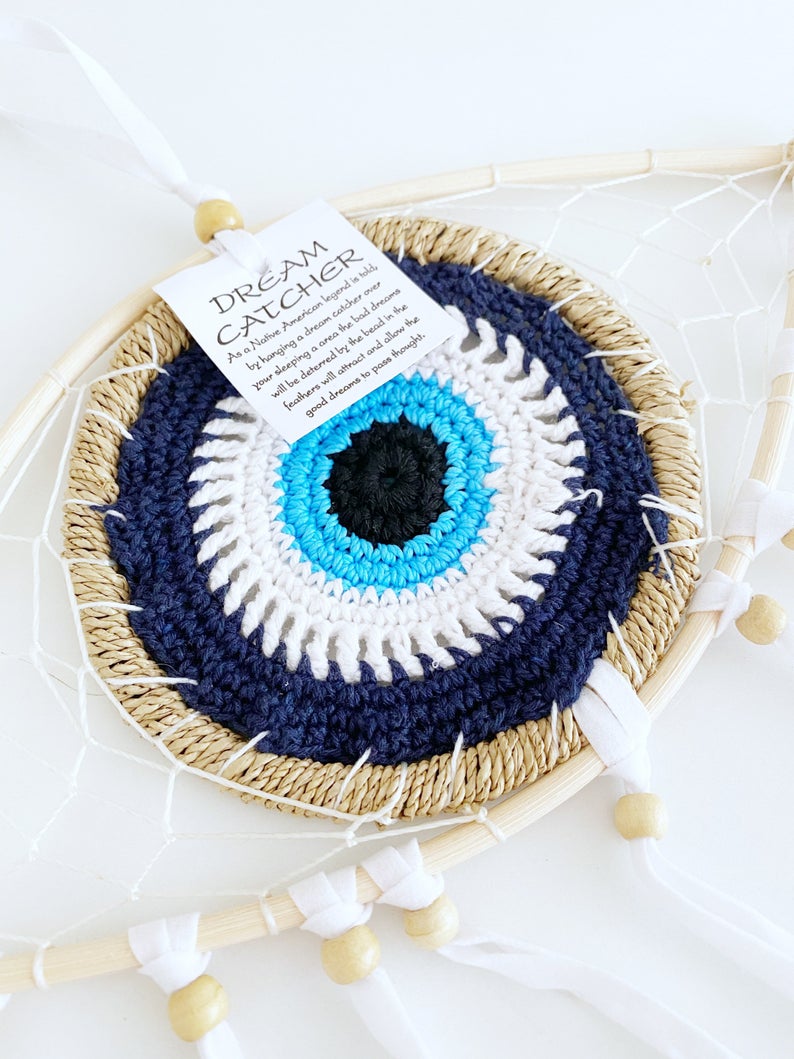 Handmade Evil Eye Dream Catcher