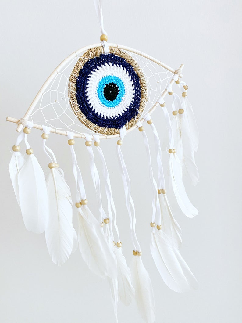 Handmade Evil Eye Dream Catcher