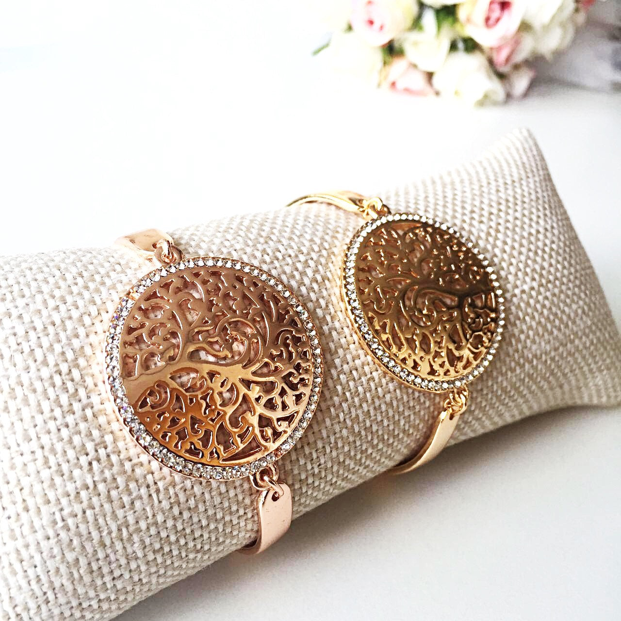 Tree of Life Bracelet - Rose or Rose Gold