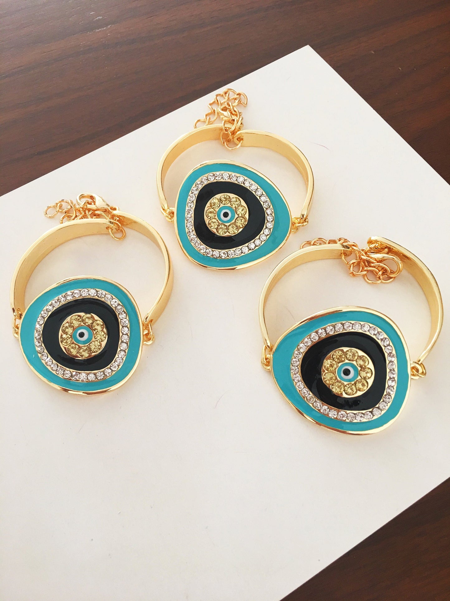 Turquoise Evil Eye Bracelet