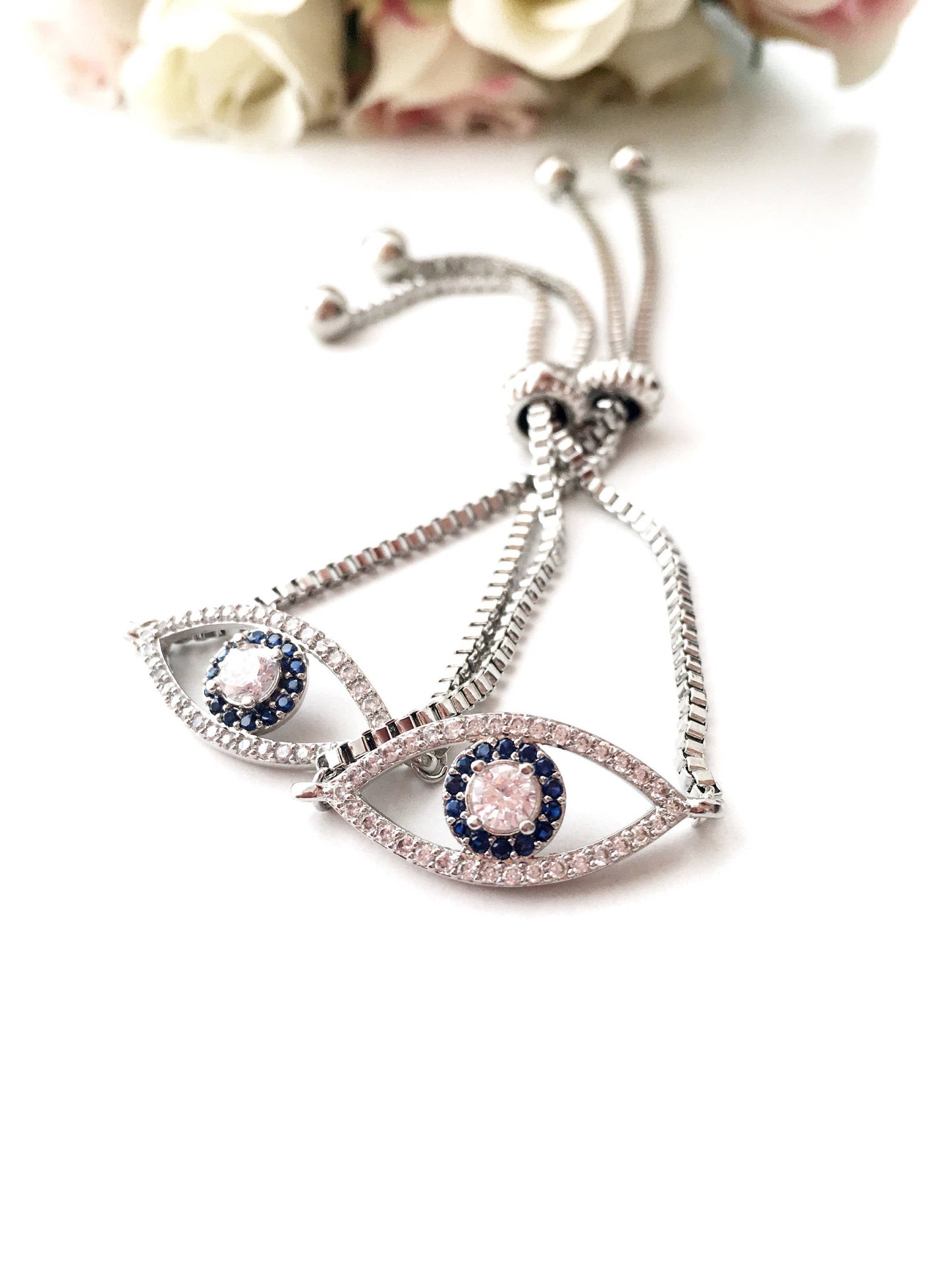 Silver Tree of Life Bracelet Set