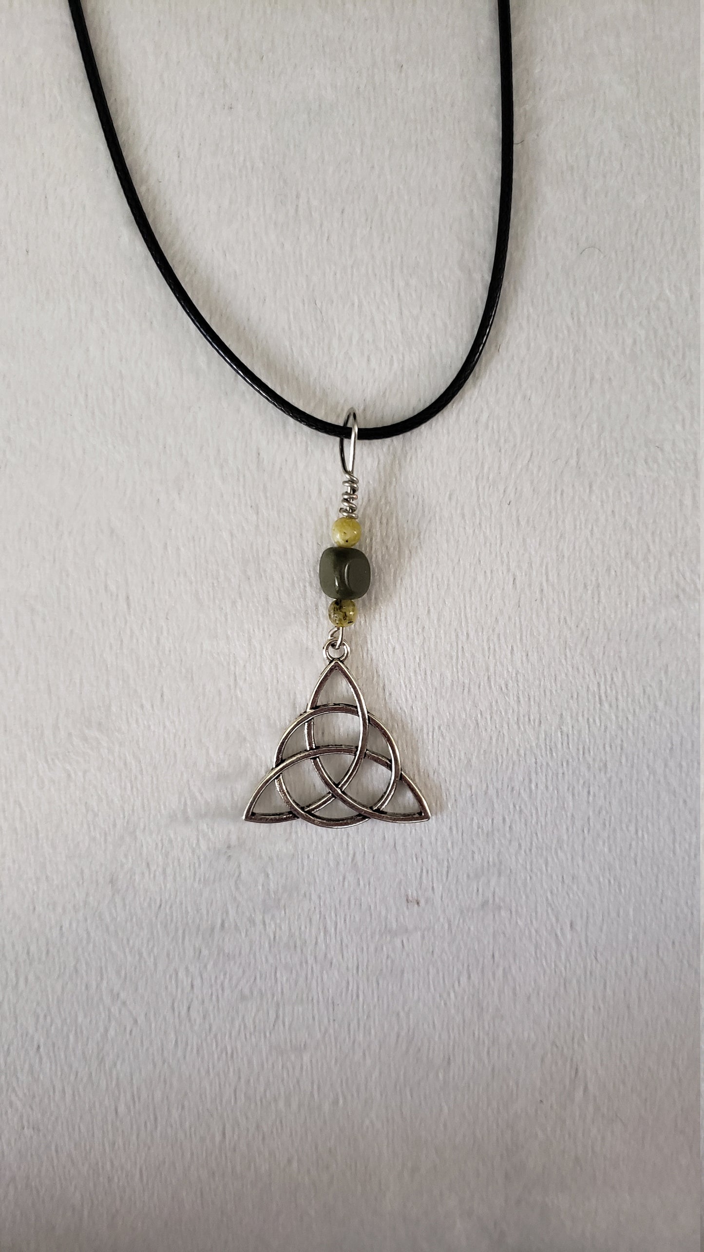 Celtic Trinity Knot Boho Necklace