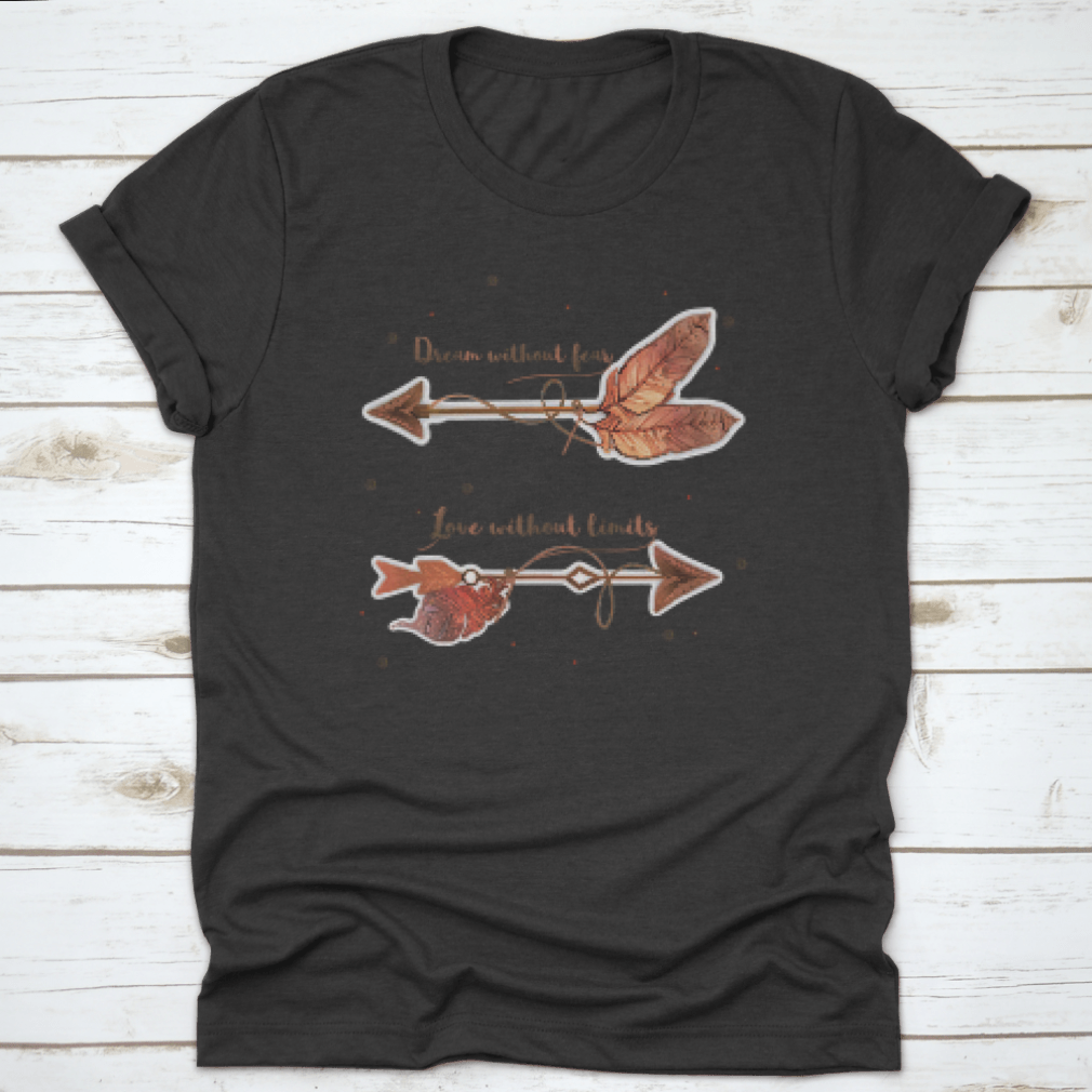 Ethnic Boho Arrows with Feathers T-Shirt