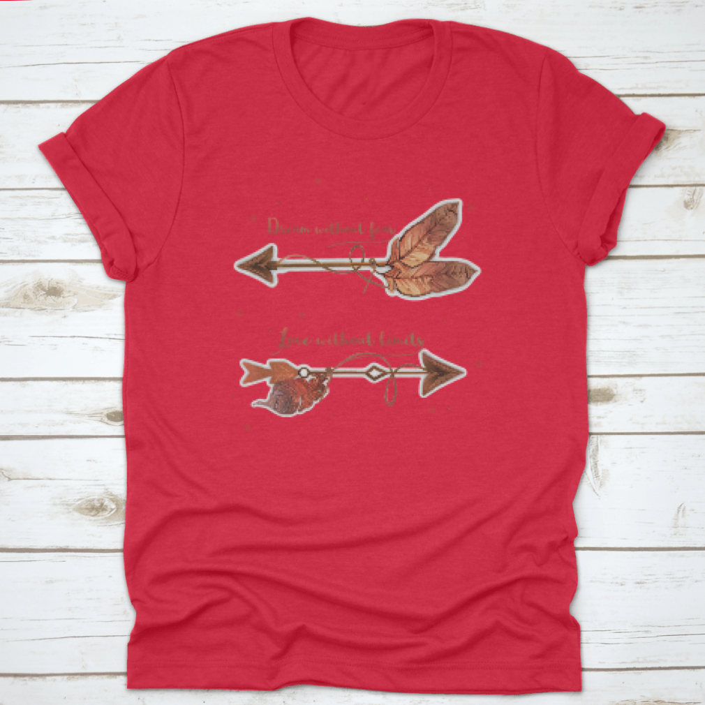 Ethnic Boho Arrows with Feathers T-Shirt