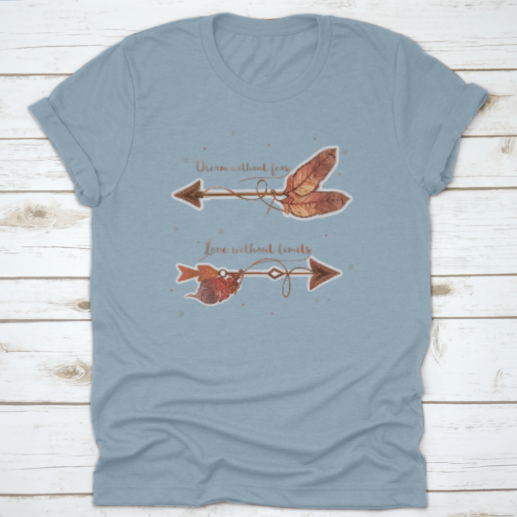 Ethnic Boho Arrows with Feathers T-Shirt