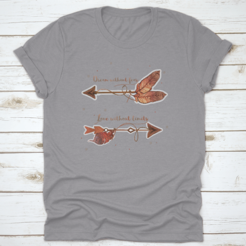 Ethnic Boho Arrows with Feathers T-Shirt