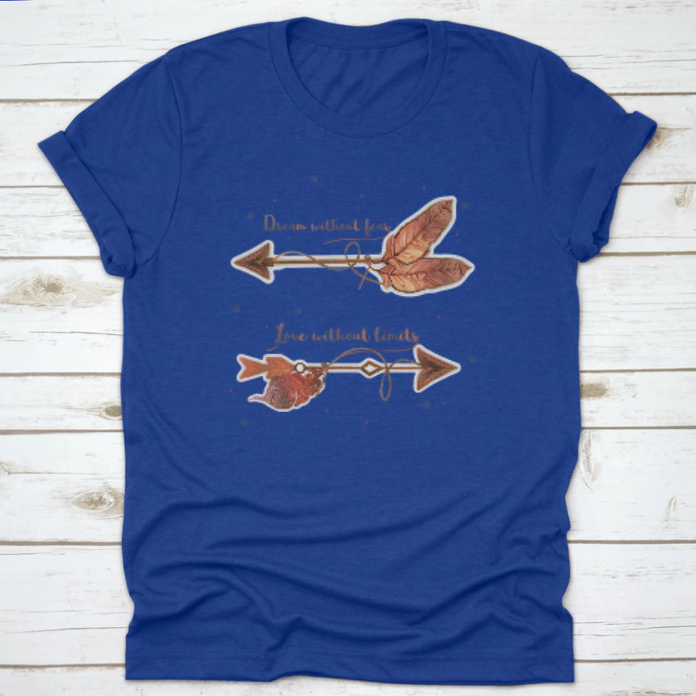 Ethnic Boho Arrows with Feathers T-Shirt