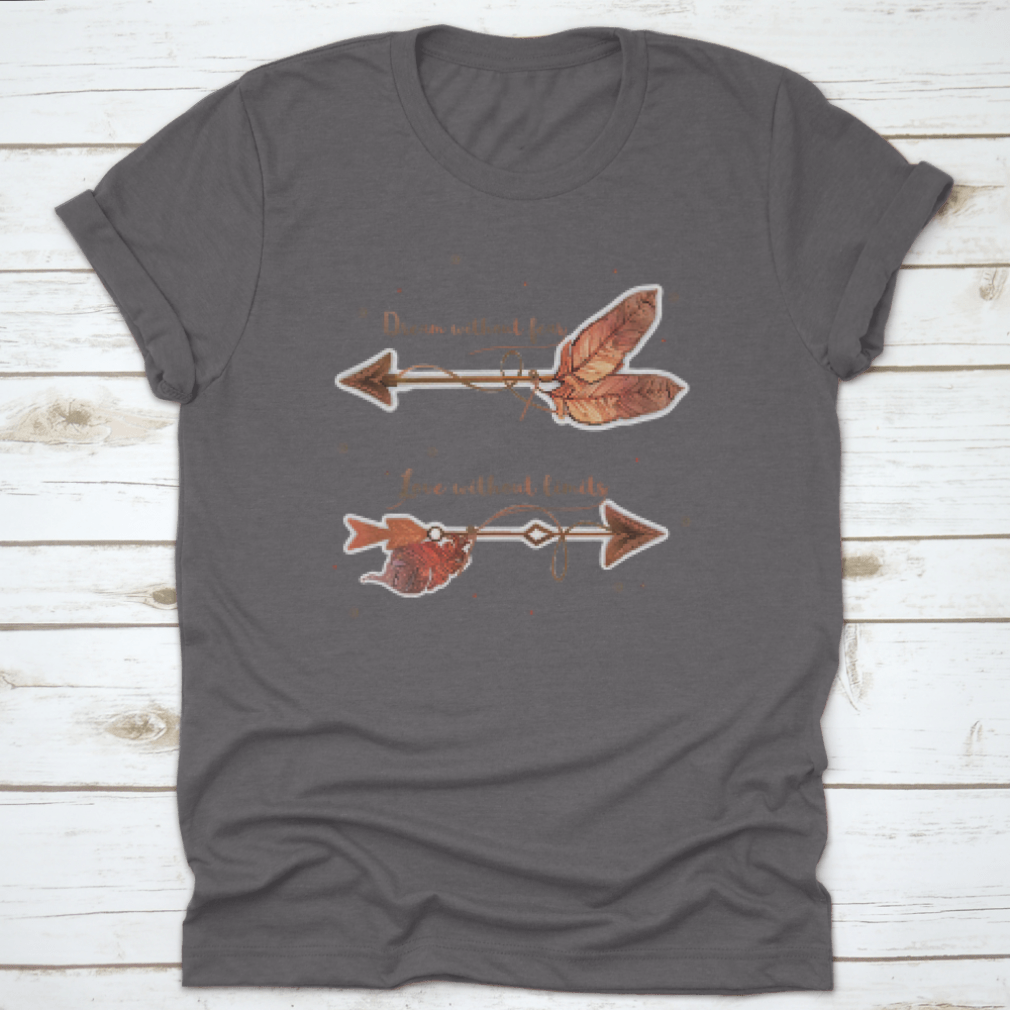 Ethnic Boho Arrows with Feathers T-Shirt