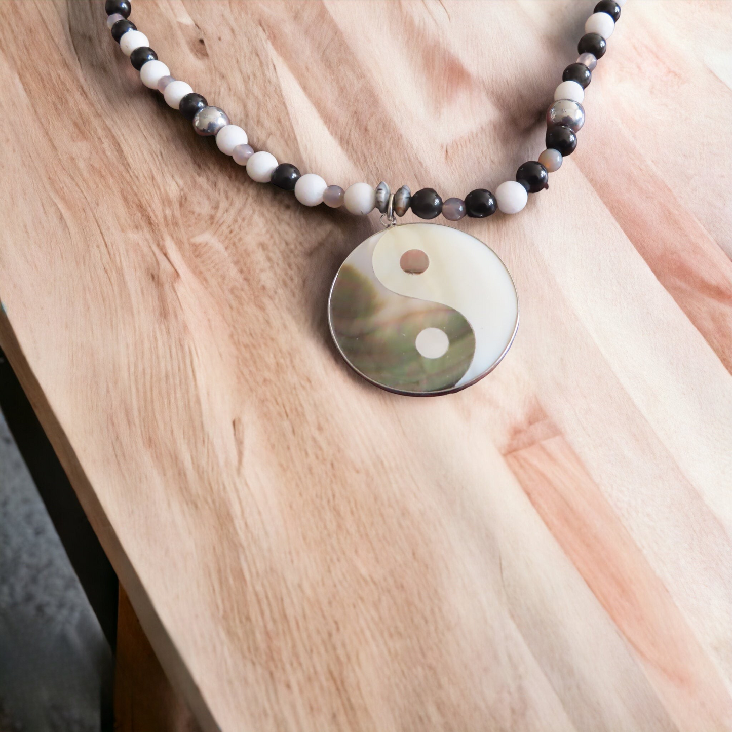 Yin Yang Boho Necklace