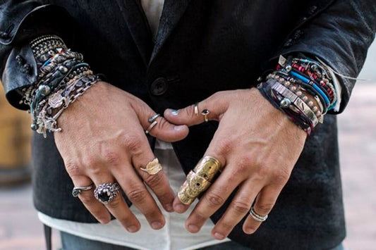 Hippie Rings for Men: Breaking Gender Stereotypes in Boho Fashion