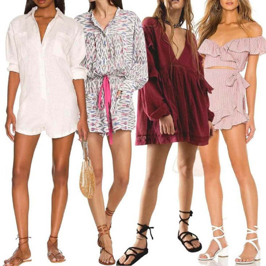 What shoes to wear with rompers?