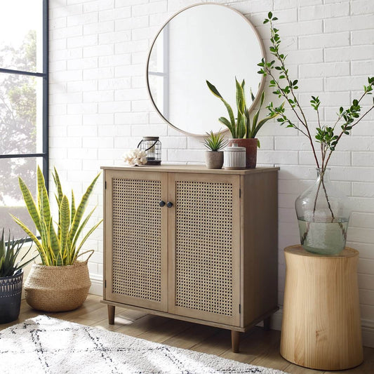 Boho Accent Cabinet