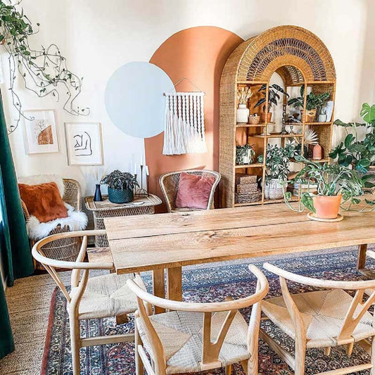 Bohemian kitchen table