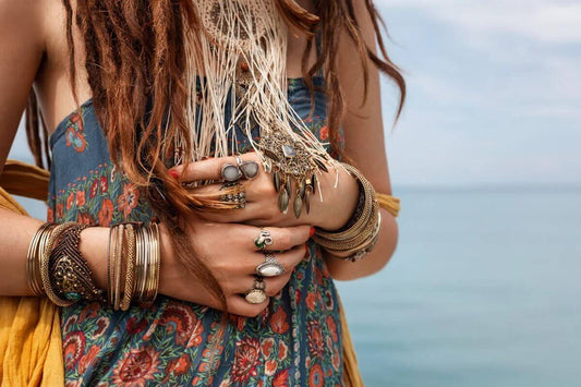 How to Stack Boho Bracelets for a Bohemian-Chic Look