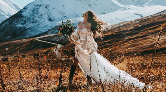 The Bohemian Wedding Dress Guide for Free-Spirited Brides