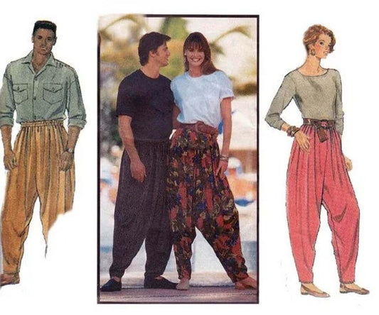 What is the real name of harem pants?