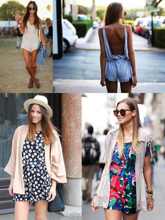 What to wear with rompers?