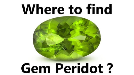 Where is peridot found?