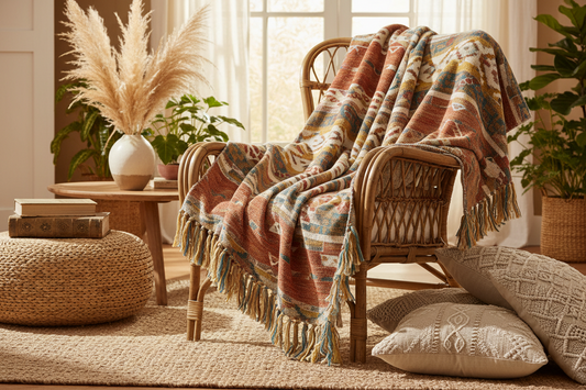 Bohemian Blanket That Became My Most-Reached-For Thing