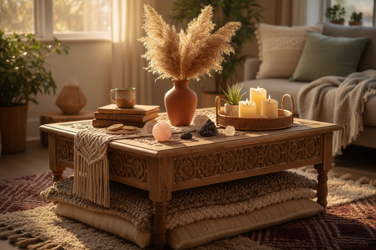 Bohemian Coffee Table Guide: Materials & Meaning