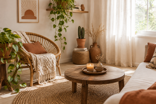Boho Home Decor for Small Spaces: Styling Without Clutter