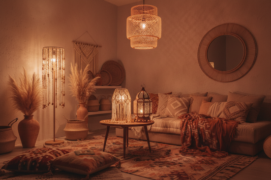 Boho Lamp Guide: Choosing Lighting That Speaks to Your Soul