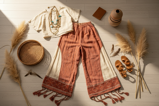 Boho Pants Guide: Styling, Fit & How to Wear Bohemian Bottoms