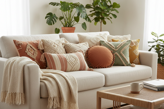 Boho Throw Pillows: Styling Guide for Sofas & Beds