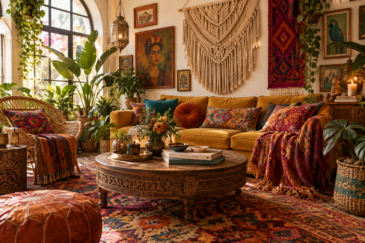 Colorful Boho Decor: Using Bold Hues Without Chaos