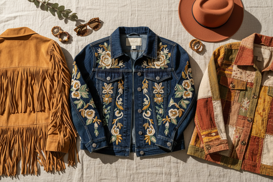 Fringe, Embroidery, or Patchwork? Choosing the Right Boho Jacket Style