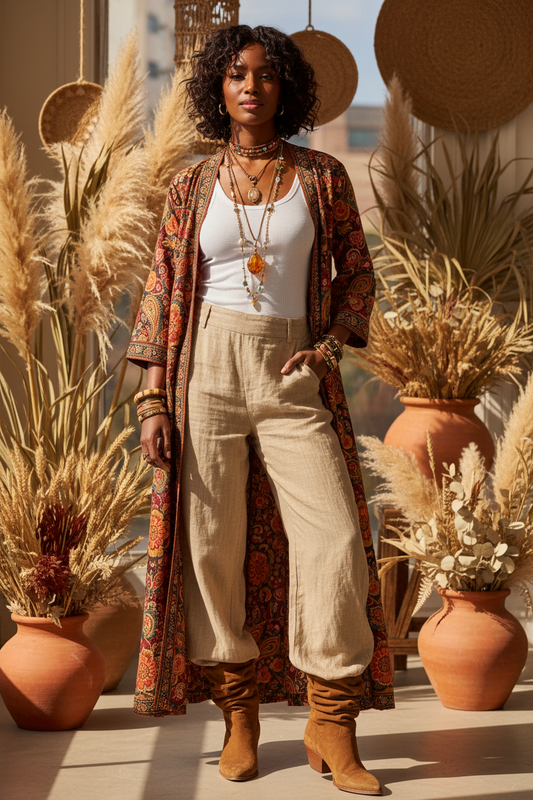What to Wear Under a Boho Jacket (So the Outfit Actually Works)
