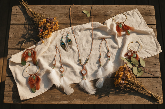 Handmade Feather Jewelry Gifts That Speak From the Soul