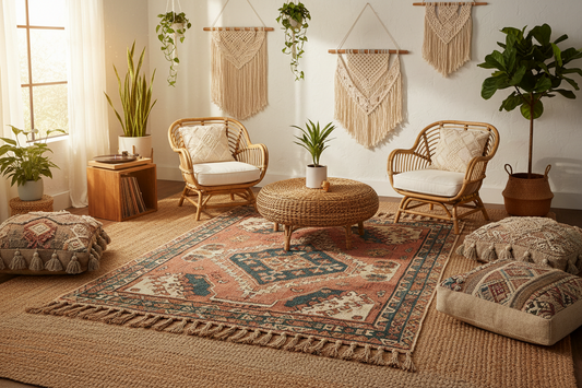 How to Choose a Boho Rug? A Soulful Buying Guide