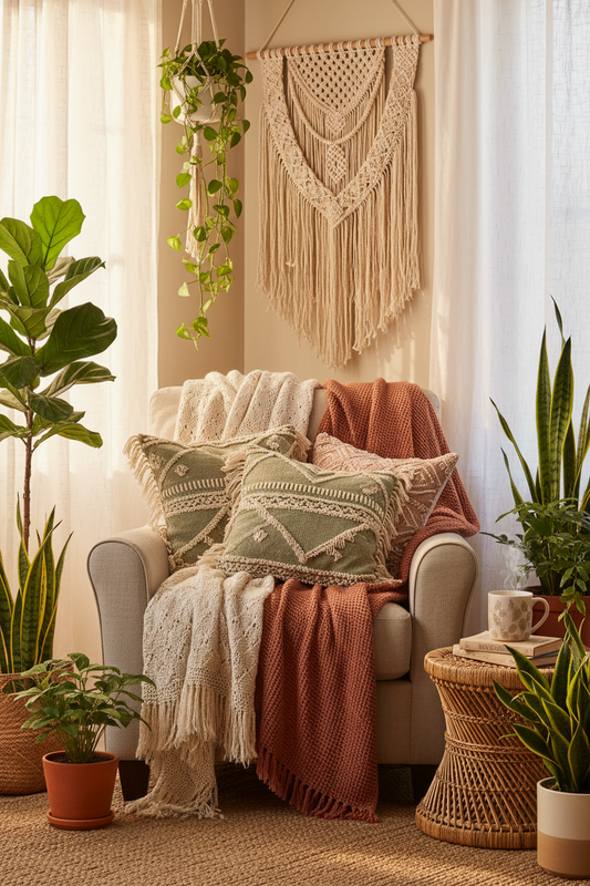 The Perfect Boho Armchair: Transforming a Corner Into Your Sacred Sanctuary