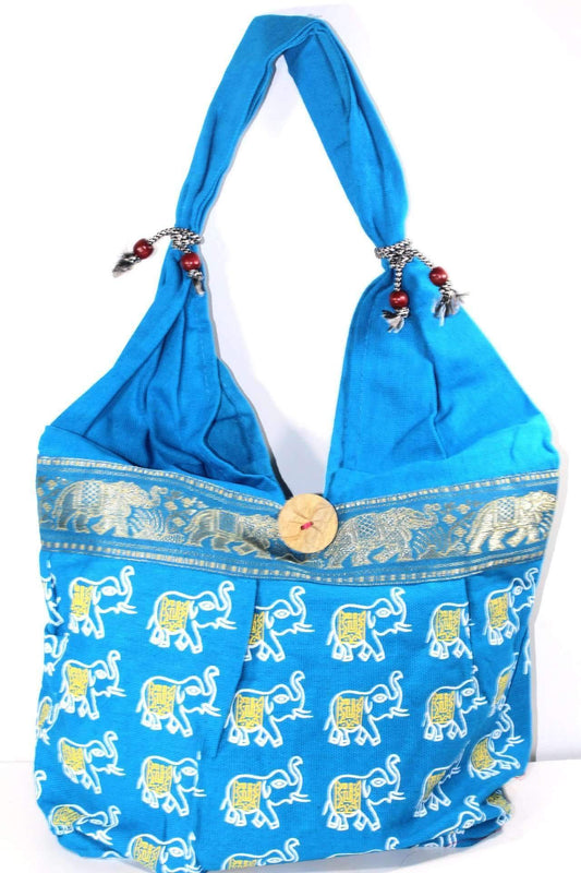 Bohemian Elephant Jhola Bag