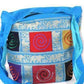Spiral Patchwork & Jacquard Sling Jhola Bag
