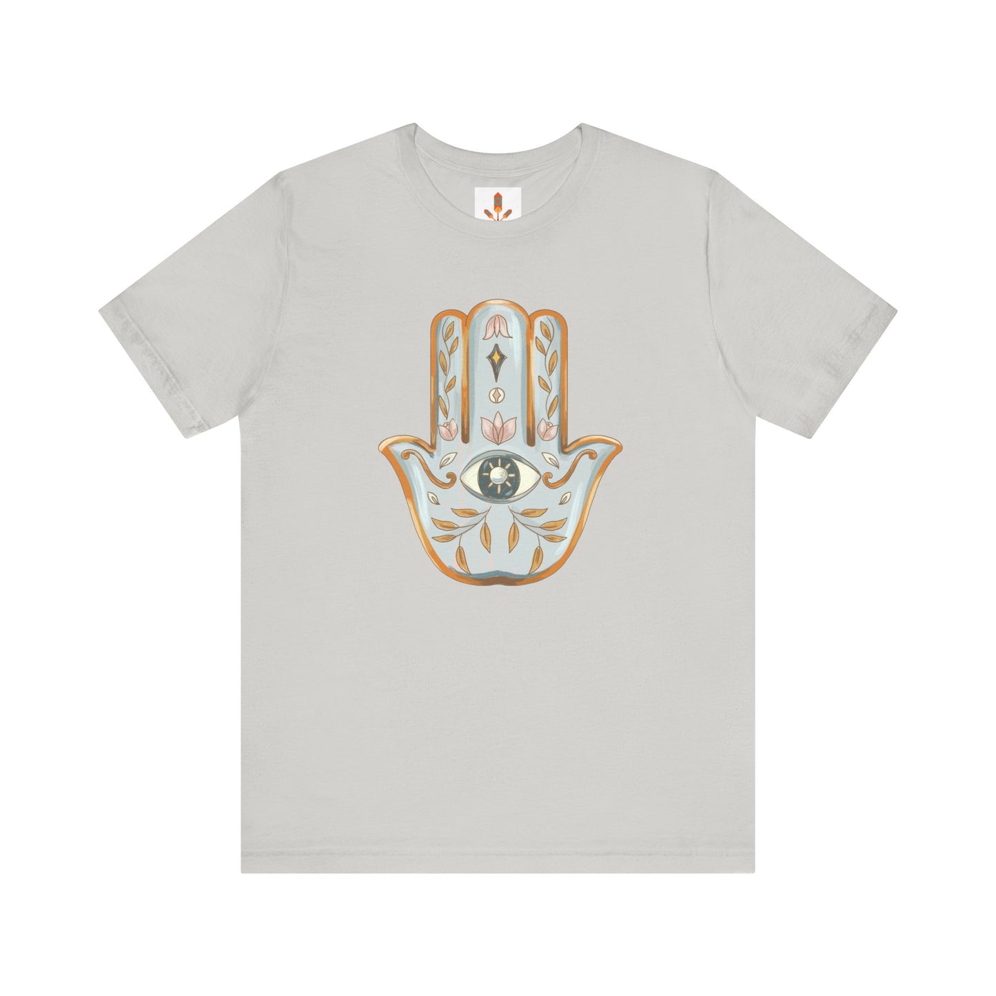 Silver Hamsa Hand T-shirt