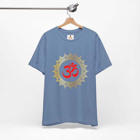 Golden Mandala Om T-shirt