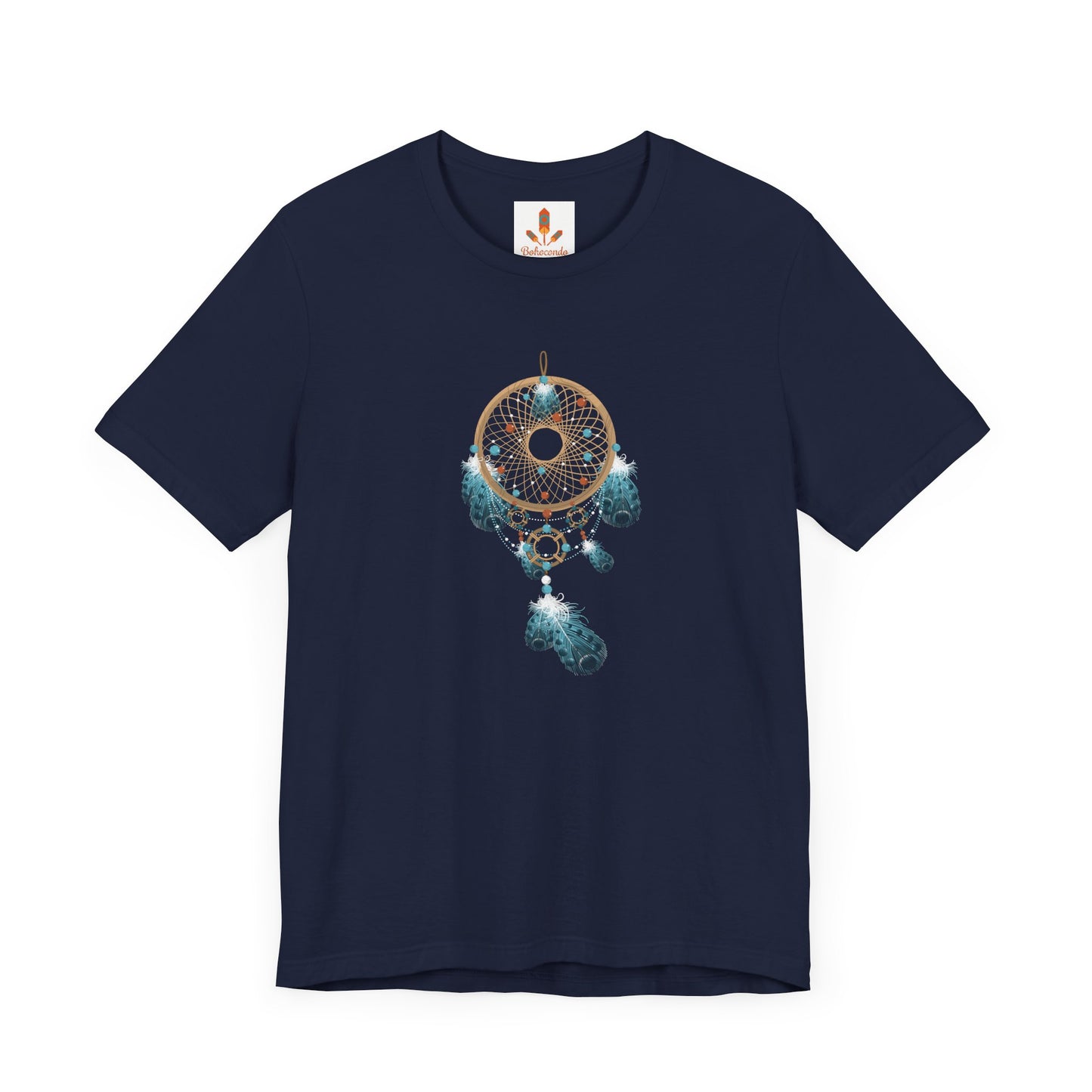 Turquoise and Brown Dream Catcher T-shirt