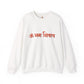 Red Om Mani Padme Hum Sweatshirt
