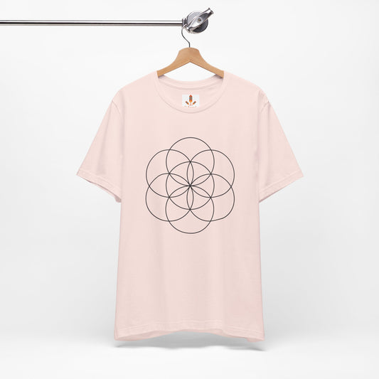 Minimalistic Flower of Life T-shirt