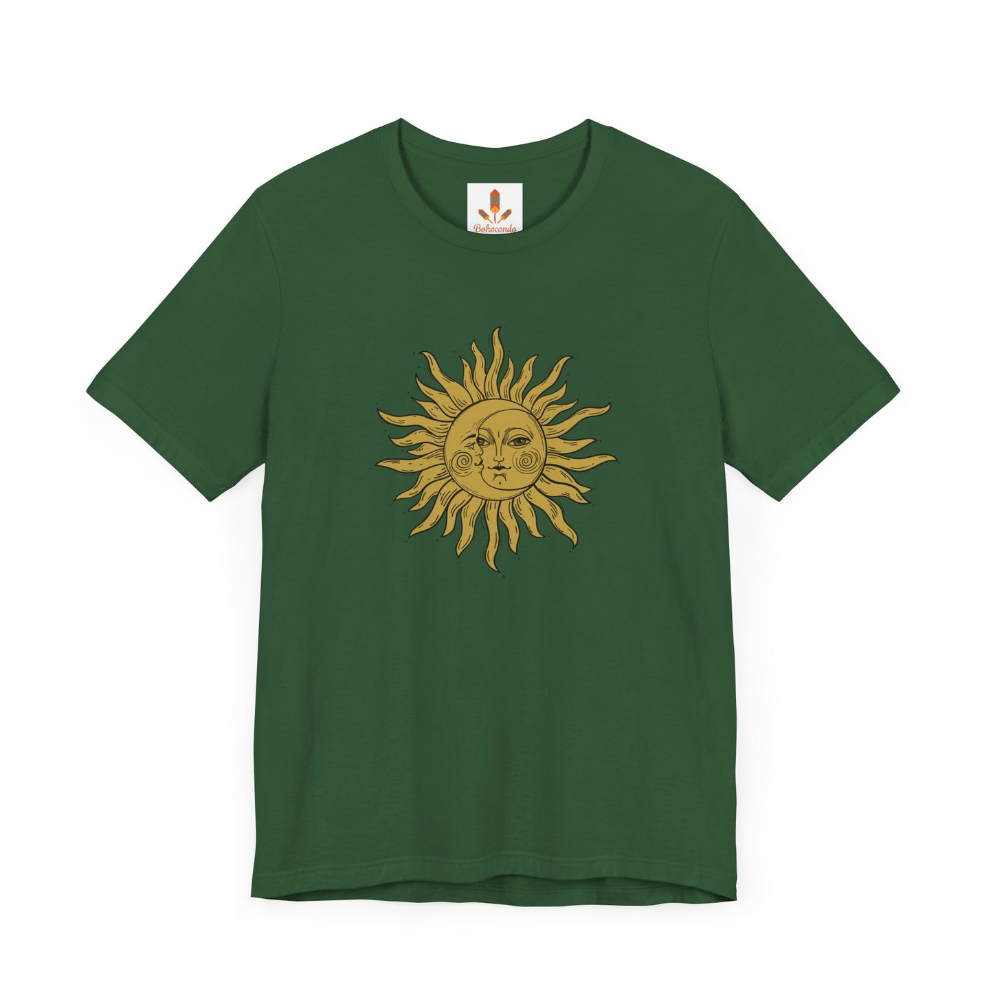 Sun and Moon Design T-shirt