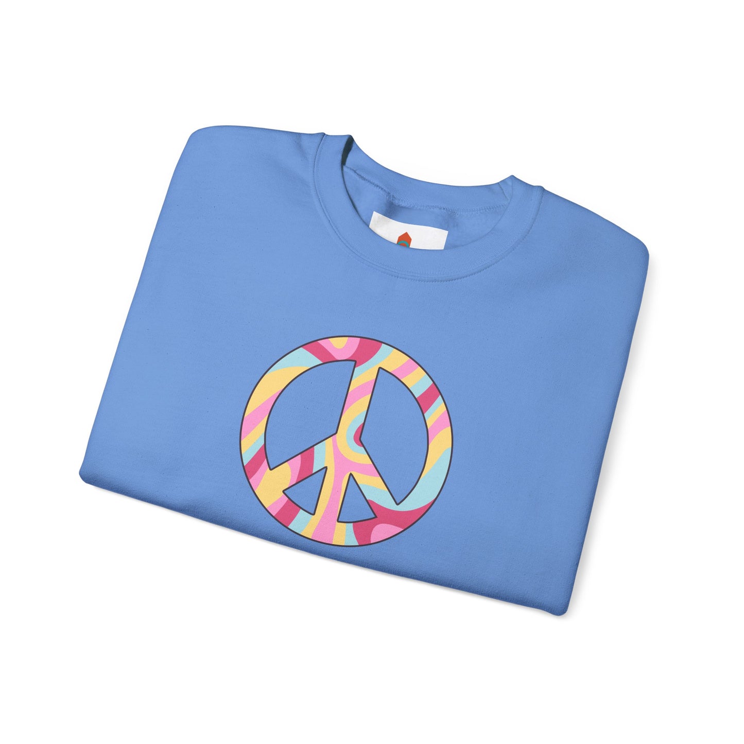 Hippie Peace Sign Sweatshirt