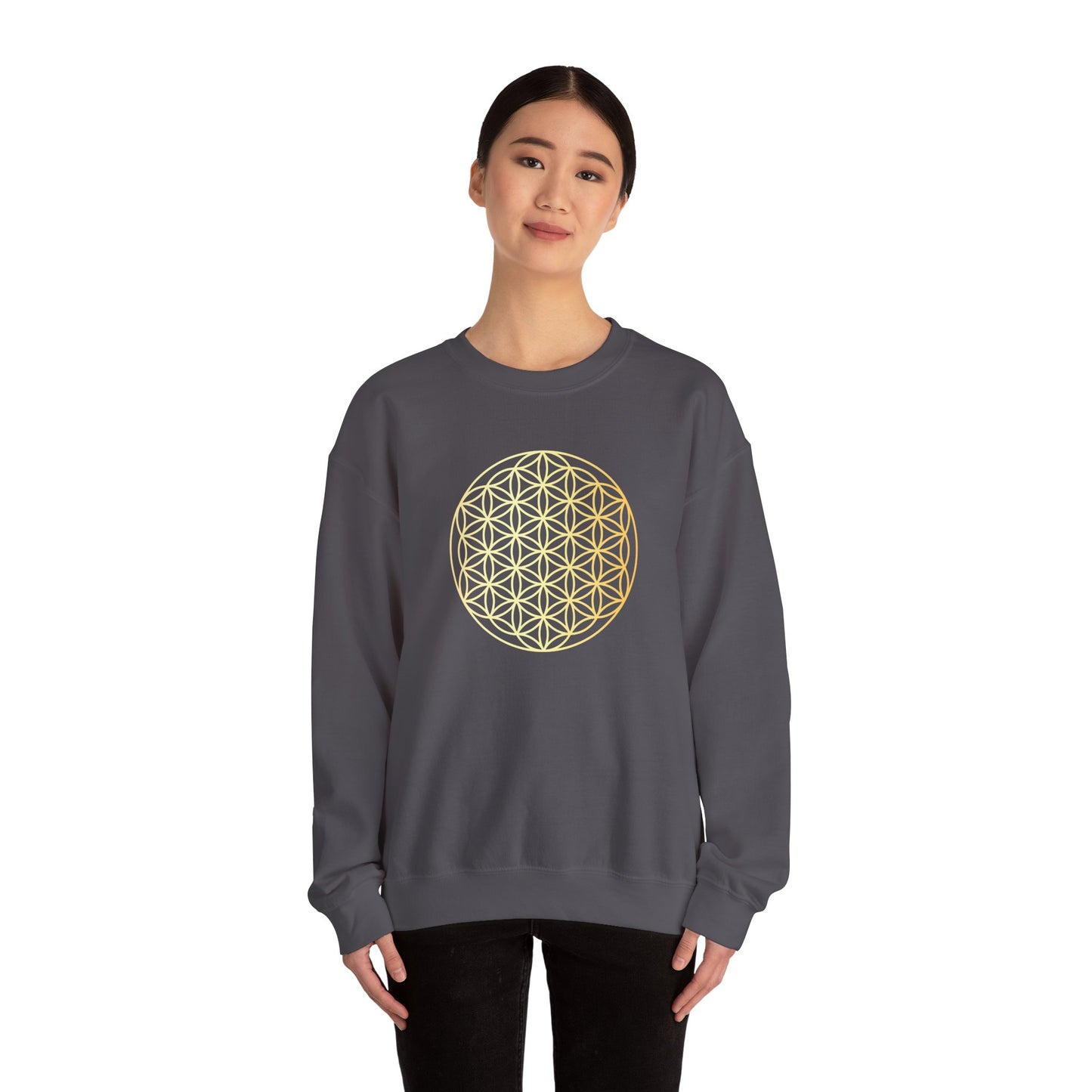 Golden Flower of Life Sweatshirt